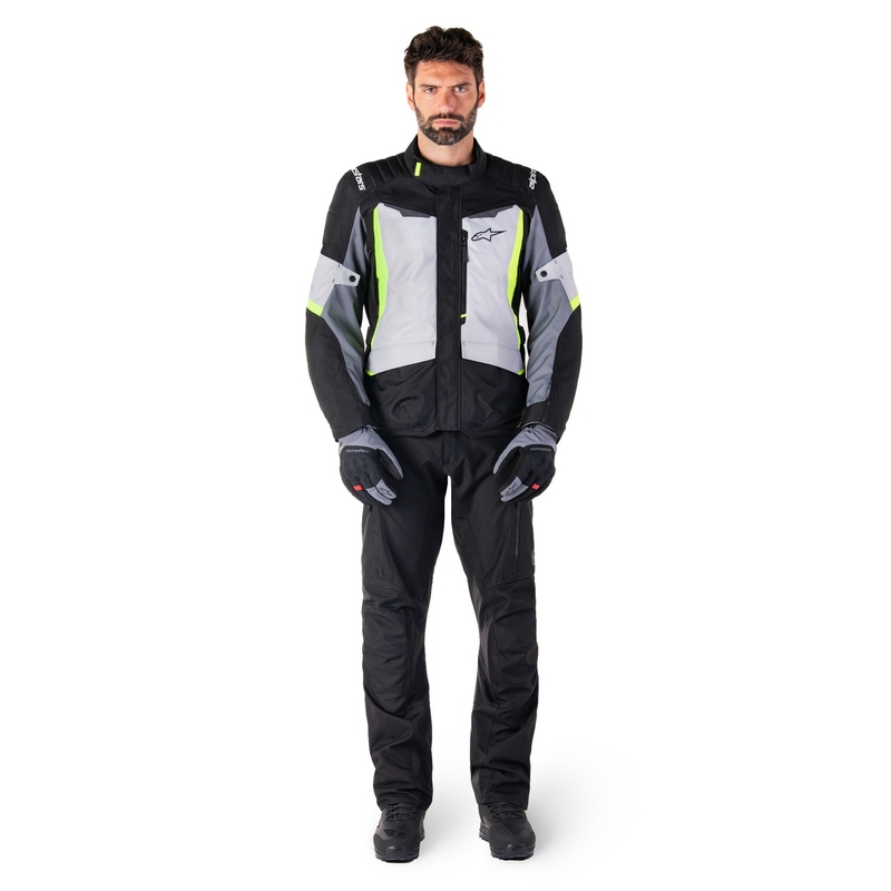 Alpinestars ST-1 Vodootporna motociklistička jakna sivo-crna-fluo žuta