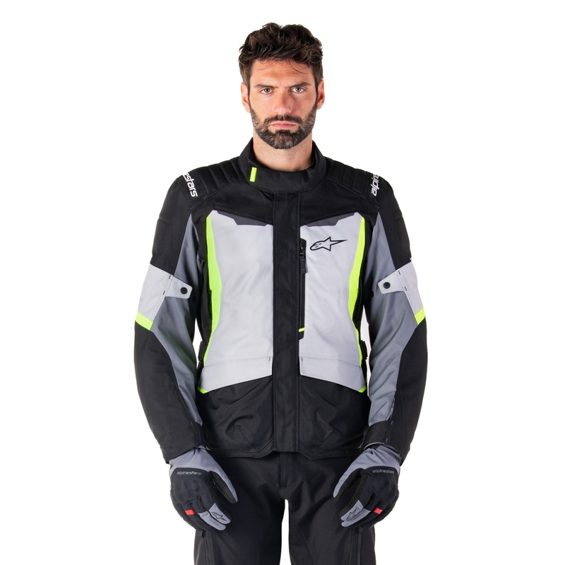 Alpinestars ST-1 Vodootporna motociklistička jakna sivo-crna-fluo žuta
