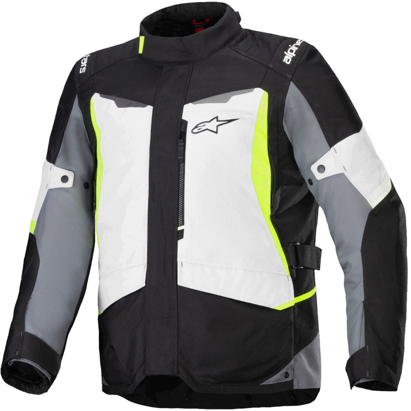 Alpinestars ST-1 Vodootporna motociklistička jakna sivo-crna-fluo žuta