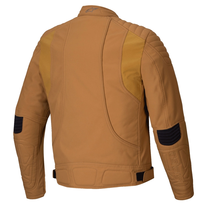 Vodootporna motociklistička jakna Alpinestars Clayton svijetlosmeđa