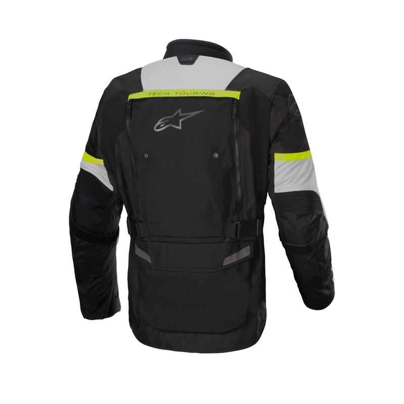 Alpinestars Bogota PRO Drystar motociklistička jakna crno-siva-fluo žuta