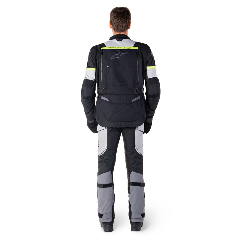 Alpinestars Bogota PRO Drystar motociklistička jakna crno-siva-fluo žuta
