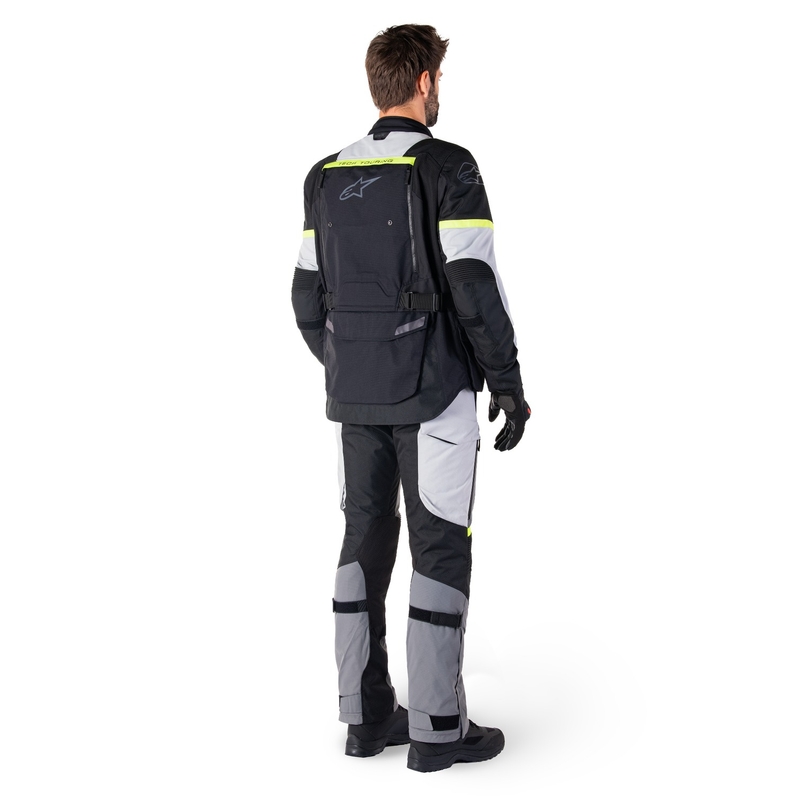 Alpinestars Bogota PRO Drystar motociklistička jakna crno-siva-fluo žuta