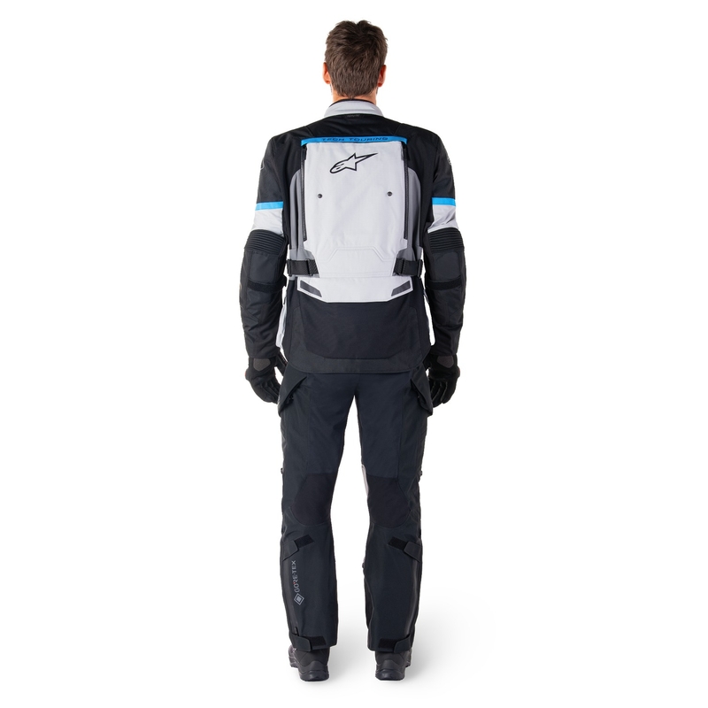 Alpinestars Bogota PRO Drystar motociklistička jakna sivo-crno-plava