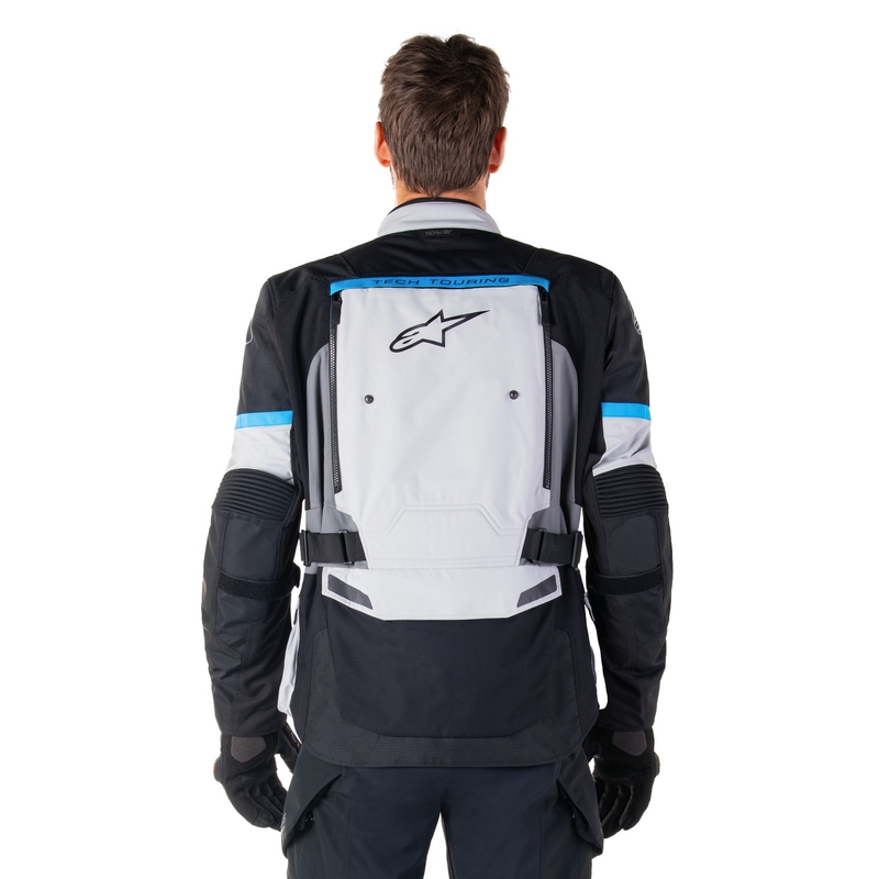 Alpinestars Bogota PRO Drystar motociklistička jakna sivo-crno-plava