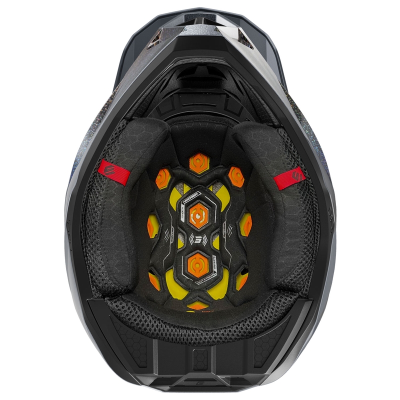 Motocross kaciga Shot Lite Ultra mat holografska