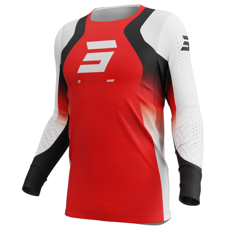 Motocross dres Shot Aerolite Ultra crveni