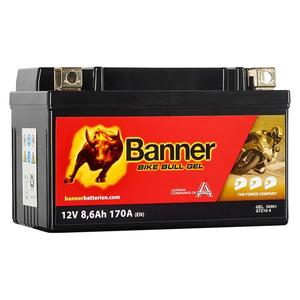 Gel akumulator za motocikle Banner Bike Bull GEL 509 01/BGTZ10-S - GTZ10-S 12V, 8.6Ah, 170A