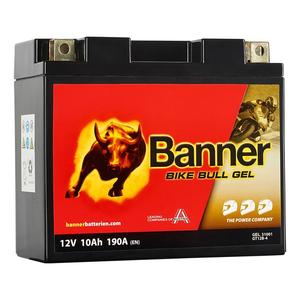 Gel akumulator za motocikle Banner Bike Bull GEL 510 01/BGT12B-4 - GT12B-4 12V, 10Ah, 190A