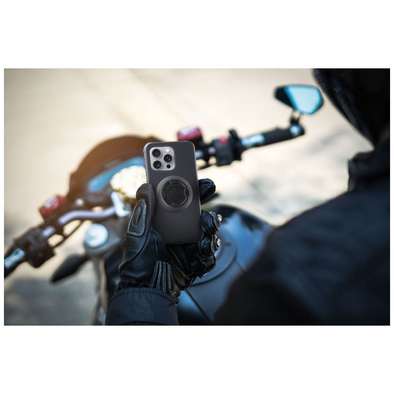 Zaštitna maska Interphone QUIKLOX Tetraforce za Apple iPhone 16 Pro crna