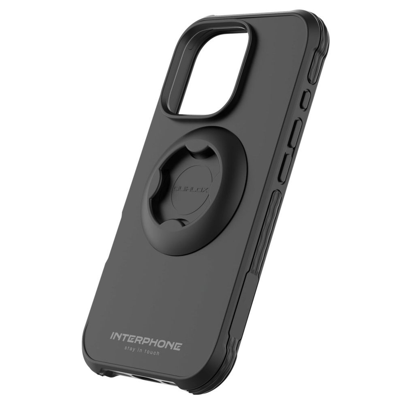 Zaštitna maska Interphone QUIKLOX Tetraforce za Apple iPhone 16 Pro Max crna