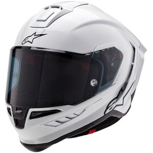 Integralna motociklistička kaciga Alpinestars Supertech R-10 Solid carbon white mat