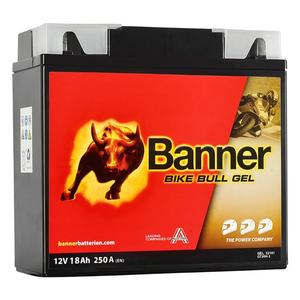 Gel akumulator za motocikle Banner Bike Bull GEL 521 01/BG12-19 - G12-19 12V, 18Ah, 250A