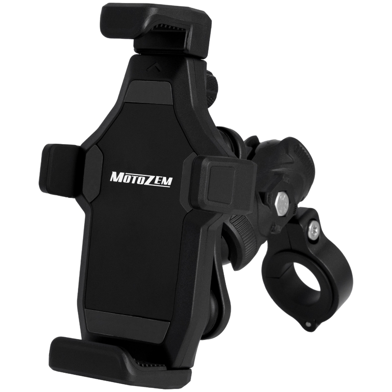 Antivibracijski nosač za motocikl s bravom MotoZem Grip PRO crni