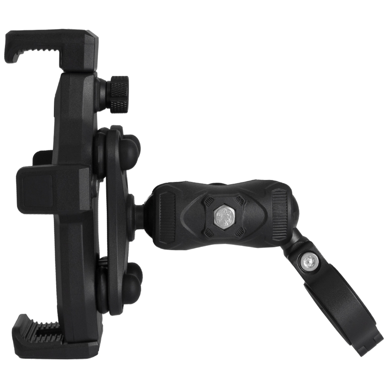 Antivibracijski nosač za motocikl s bravom MotoZem Grip PRO crni