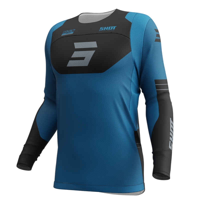 Motocross dres Shot Contact Shield plavi