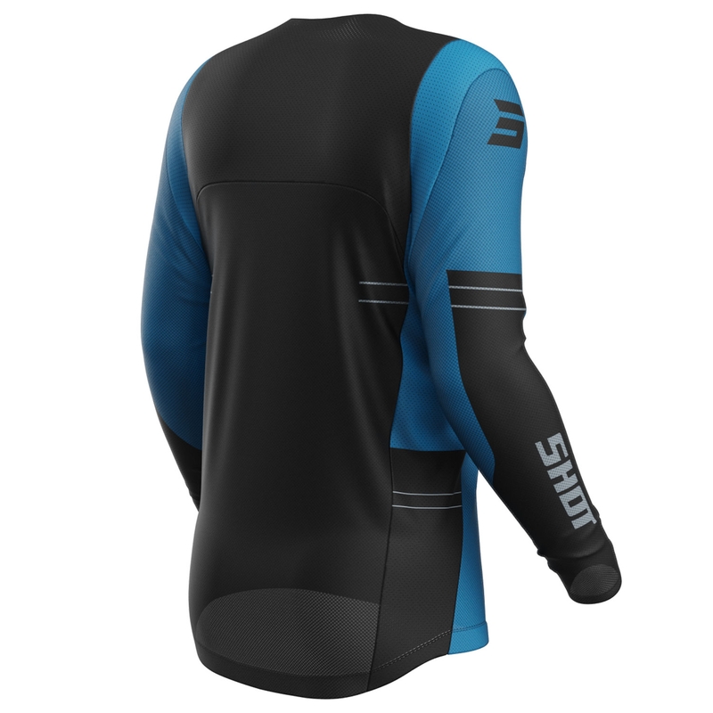 Motocross dres Shot Contact Shield plavi