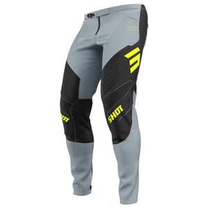 Motocross hlače Shot Contact Shield fluo žute