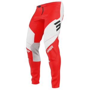 Motocross hlače Shot Contact Shield crvene