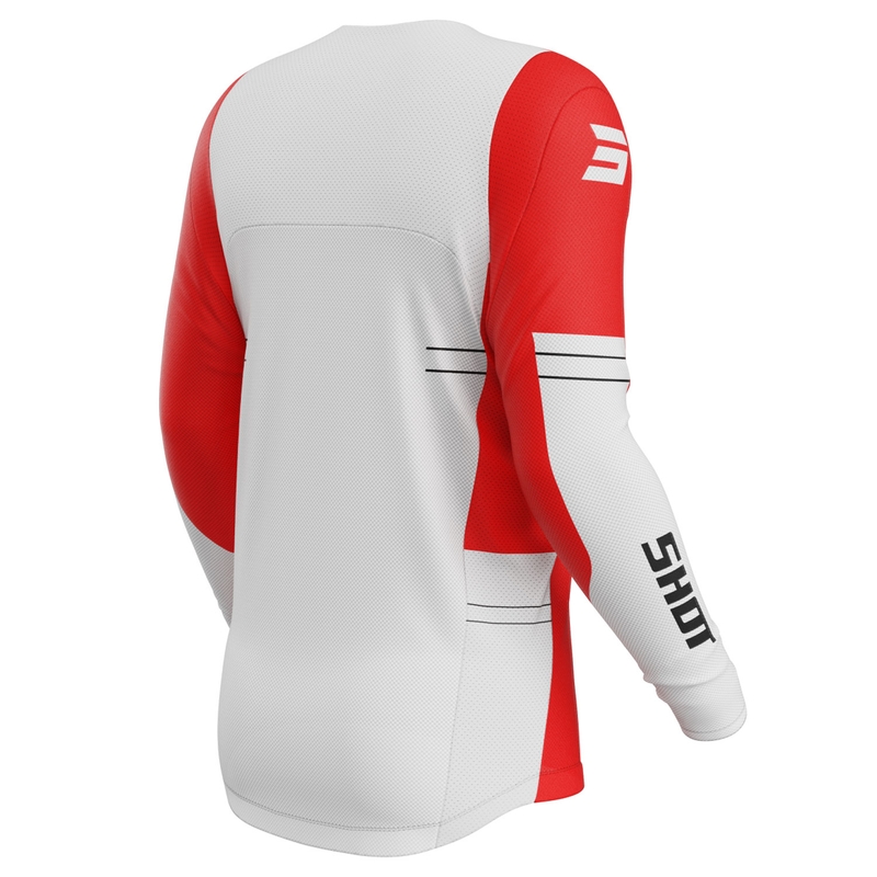 Motocross dres Shot Contact Shield crveni