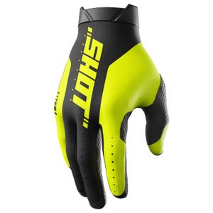 Motocross rukavice Shot Lite Pro fluo žute