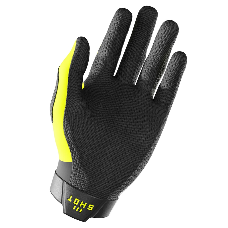 Motocross rukavice Shot Lite Pro fluo žute