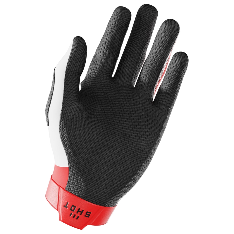 Shot Lite Pro motocross rukavice crvene boje
