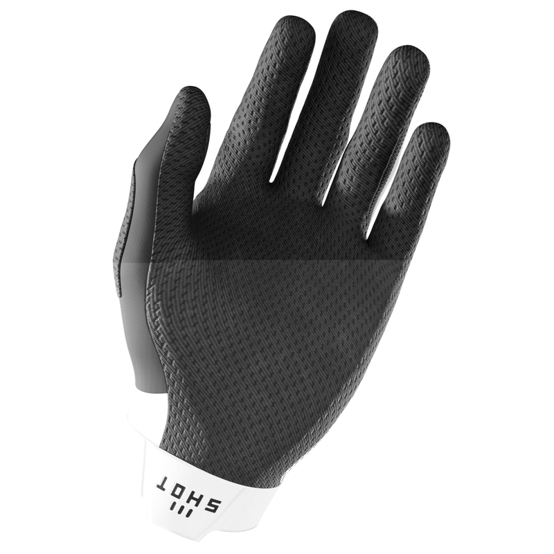 Shot Lite Pro motocross rukavice bijele boje