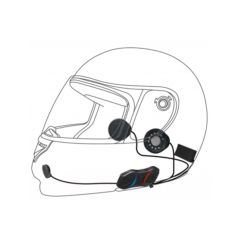 Bluetooth interfon SENA 10R uklj. daljinski upravljač za upravljač