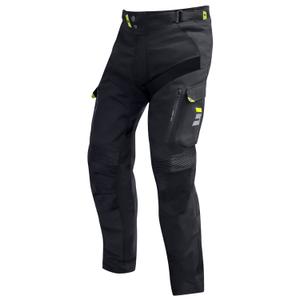 Motociklističke hlače Shot Climatic crno-fluo žute