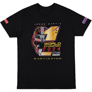 Crna majica Ducati Jorge Martin World Champ 2024