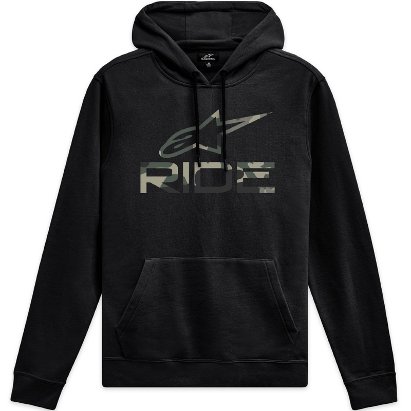 Alpinestars Ride Camo Hoodie 4 crna