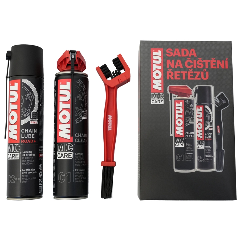 Poklon set za održavanje lanca Motul