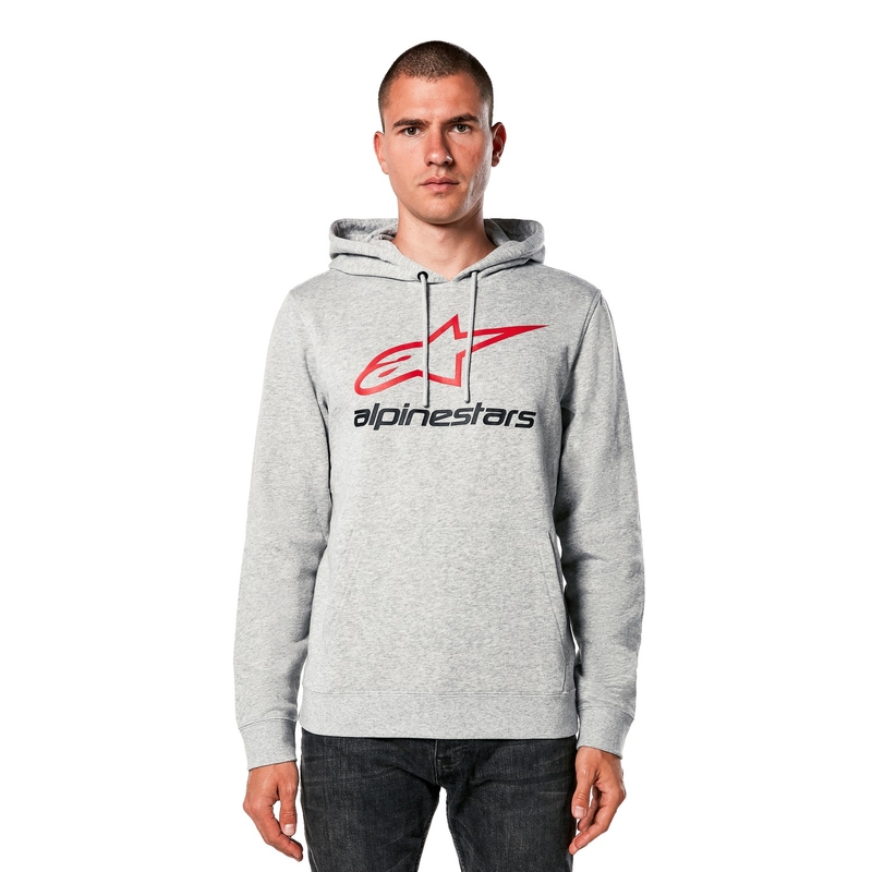 Alpinestars Always 2.0 sivo-crveno-crna majica