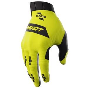 Dječje rukavice za motocross Shot Race fluo žute
