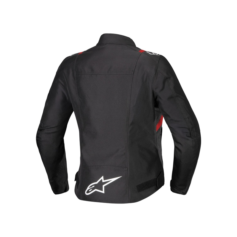 Ženska motoristička jakna Alpinestars Stella T-SPS 2 Vodootporna crno-bijela-fluo crvena