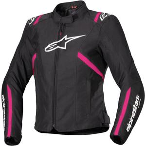 Ženska motoristička jakna Alpinestars Stella T-SPS 2 Vodootporna crno-bijelo-roza