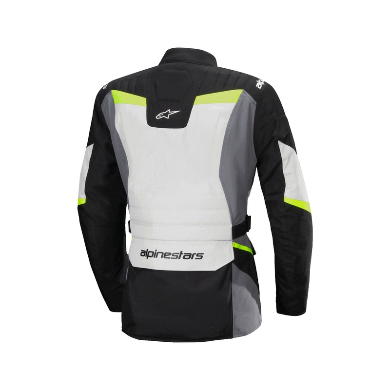 Ženska motociklistička jakna Alpinestars Stella ST-1 Vodootporna sivo-crna-fluo žuta
