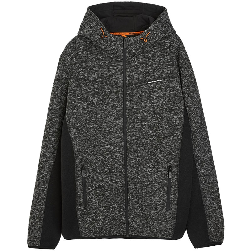 Sweatshirt DAKAR Cross 6 black melange