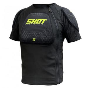 Dječja zaštita za tijelo Shot Airlight T-Shirt crno-fluo žuta