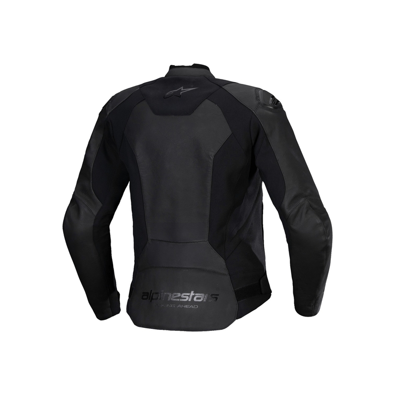 Alpinestars Stella Faster 3 ženska kožna motoristička jakna crno-crna
