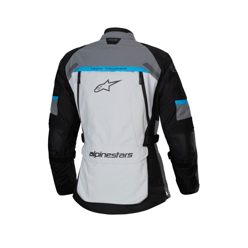 Ženska motoristička jakna Alpinestars Stella Bogota PRO Drystar sivo-crno-plava