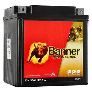 Gel akumulator za motocikle Banner Bike Bull GEL 530 01/BGTX30-3 - GTX30-3 12V, 30Ah, 385A