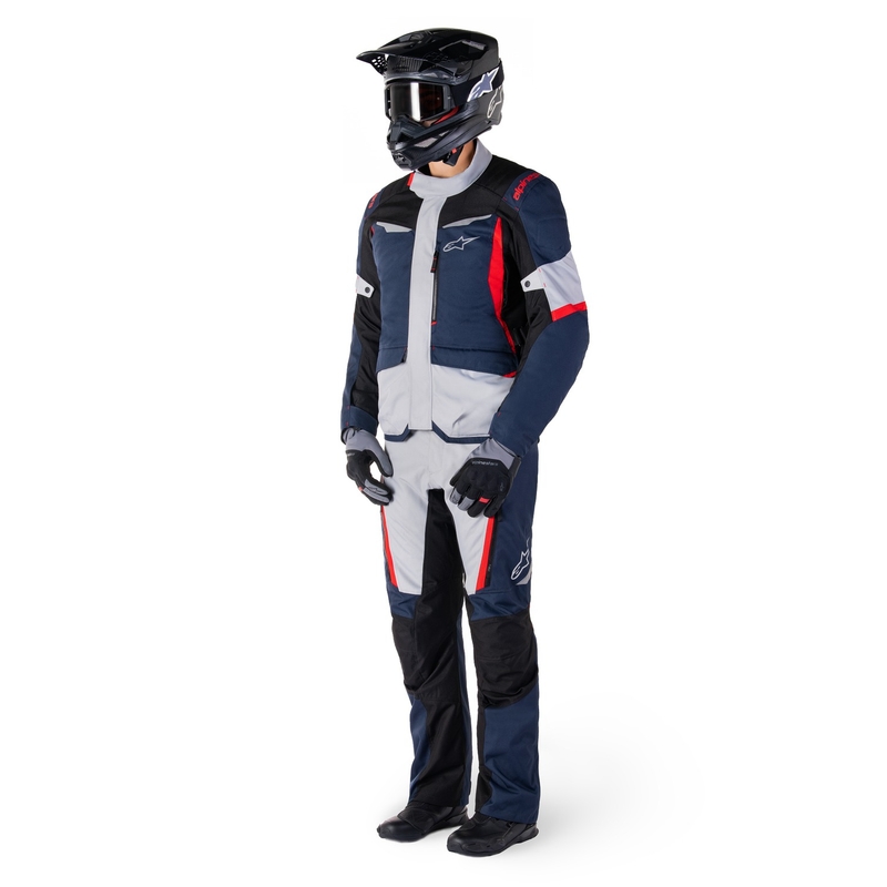 Alpinestars ST-1 Vodootporne motociklističke hlače plavo-crno-crvene