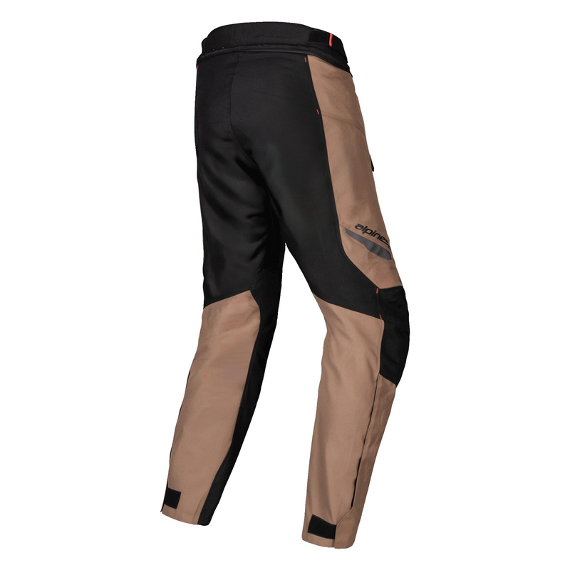 Alpinestars ST-1 Vodootporne motociklističke hlače kaki-pješčano-crne-fluo crvene