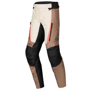 Alpinestars ST-1 Vodootporne motociklističke hlače kaki-pješčano-crne-fluo crvene