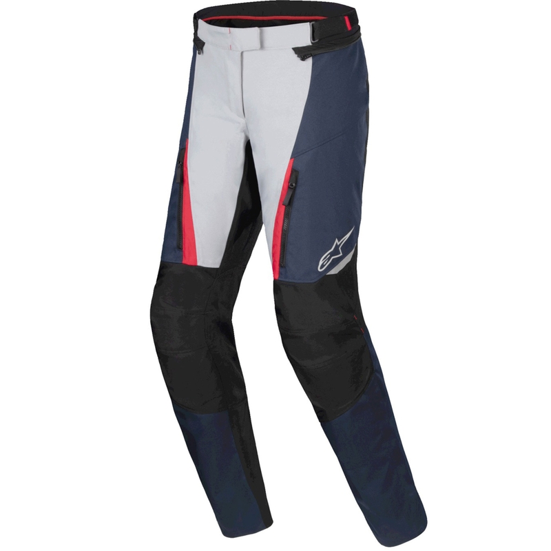 Ženske Alpinestars Stella ST-1 vodootporne motociklističke hlače plavo-crno-crvene
