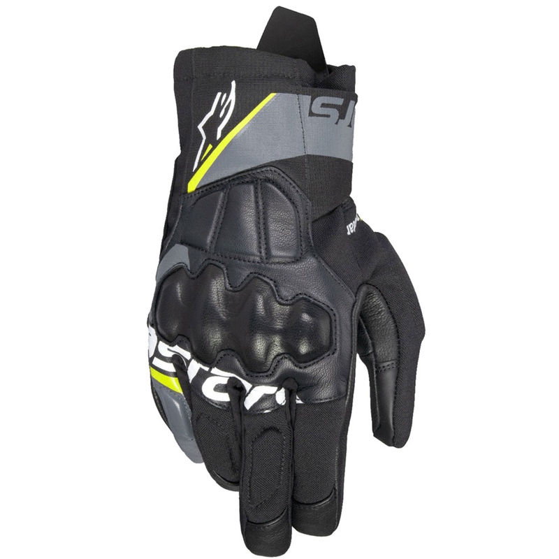 Alpinestars Corozal 3 Drystar motociklističke rukavice crno-sive-fluo žute