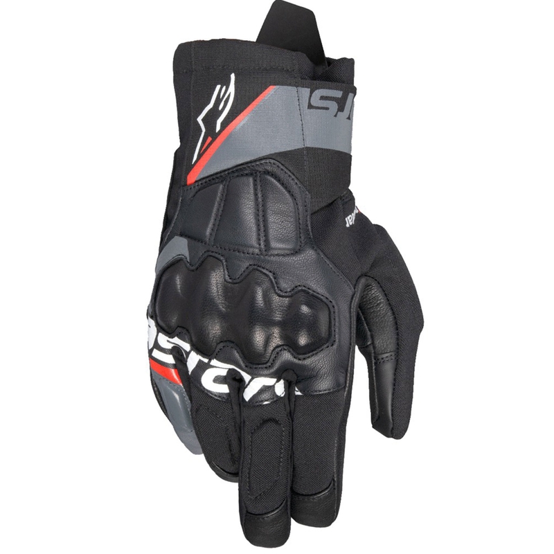 Alpinestars Corozal 3 Drystar motociklističke rukavice crno-sive-fluo crvene