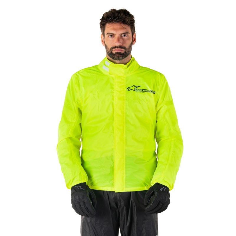Vodootporna jakna Alpinestars Hurricane Rain 2 fluo žuta
